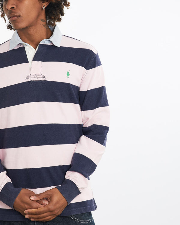 Vintage, 90s, Polo, Ralph, Lauren, Rugby, Shirt, The Real Deal, size large, colour Multicolour, newtown, sydney, australia, thrift store, opshop, preloved, secondhand, sustainable, retro, antique, 70s, 80s, 90s, 2000s, 00s, fashion, clothing, streetwear, trendy, garment, style, boutique, store, shop, archive, sale, cheap, best, top, Shirts