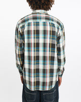 Vintage, 90s, Levi's, "Big, E", Flannelette, Button, Up, Shirt, The Real Deal, size large, colour Multicolour, newtown, sydney, australia, thrift store, opshop, preloved, secondhand, sustainable, retro, antique, 70s, 80s, 90s, 2000s, 00s, fashion, clothing, streetwear, trendy, garment, style, boutique, store, shop, archive, sale, cheap, best, top, Shirts