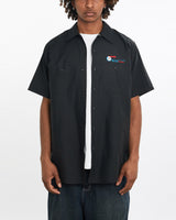 Vintage, Rat, Fink, Mechanic, Shirt, The Real Deal, size large, colour Black, newtown, sydney, australia, thrift store, opshop, preloved, secondhand, sustainable, retro, antique, 70s, 80s, 90s, 2000s, 00s, fashion, clothing, streetwear, trendy, garment, style, boutique, store, shop, archive, sale, cheap, best, top, Shirts