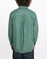 Vintage, Chaps, Button, Up, Shirt, The Real Deal, size large, colour Green, newtown, sydney, australia, thrift store, opshop, preloved, secondhand, sustainable, retro, antique, 70s, 80s, 90s, 2000s, 00s, fashion, clothing, streetwear, trendy, garment, style, boutique, store, shop, archive, sale, cheap, best, top, Shirts