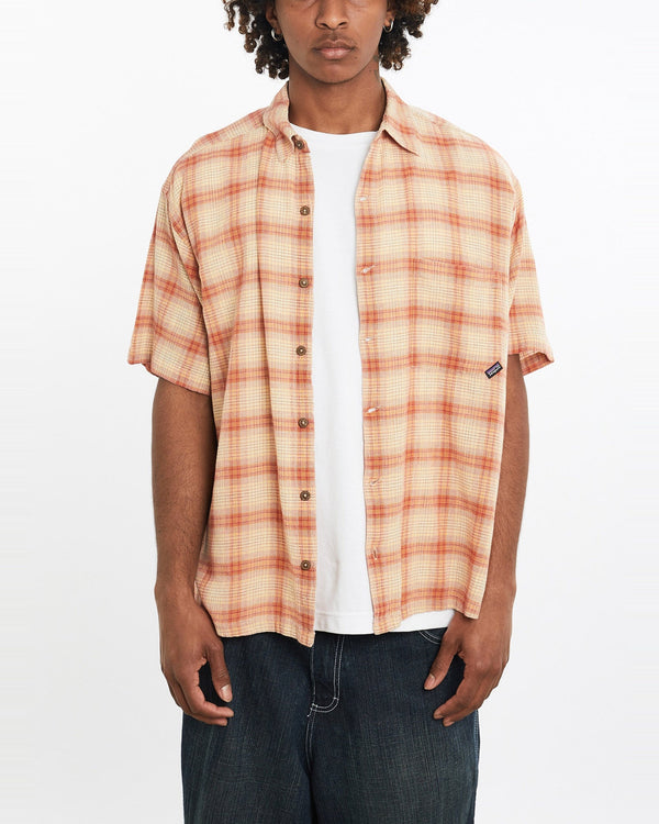 Vintage, Patagonia, Short, Sleeve, Button, Up, Shirt, The Real Deal, size large, colour Multicolour, newtown, sydney, australia, thrift store, opshop, preloved, secondhand, sustainable, retro, antique, 70s, 80s, 90s, 2000s, 00s, fashion, clothing, streetwear, trendy, garment, style, boutique, store, shop, archive, sale, cheap, best, top, Shirts