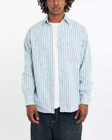 Vintage, Gap, Denim, Button, Up, Shirt, The Real Deal, size large, colour Blue, newtown, sydney, australia, thrift store, opshop, preloved, secondhand, sustainable, retro, antique, 70s, 80s, 90s, 2000s, 00s, fashion, clothing, streetwear, trendy, garment, style, boutique, store, shop, archive, sale, cheap, best, top, Shirts