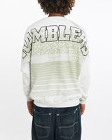 Vintage, Windber, Ramblers, All, Over, Print, Sweatshirt, The Real Deal, size large, colour White, newtown, sydney, australia, thrift store, opshop, preloved, secondhand, sustainable, retro, antique, 70s, 80s, 90s, 2000s, 00s, fashion, clothing, streetwear, trendy, garment, style, boutique, store, shop, archive, sale, cheap, best, top, Sweats and hoodies