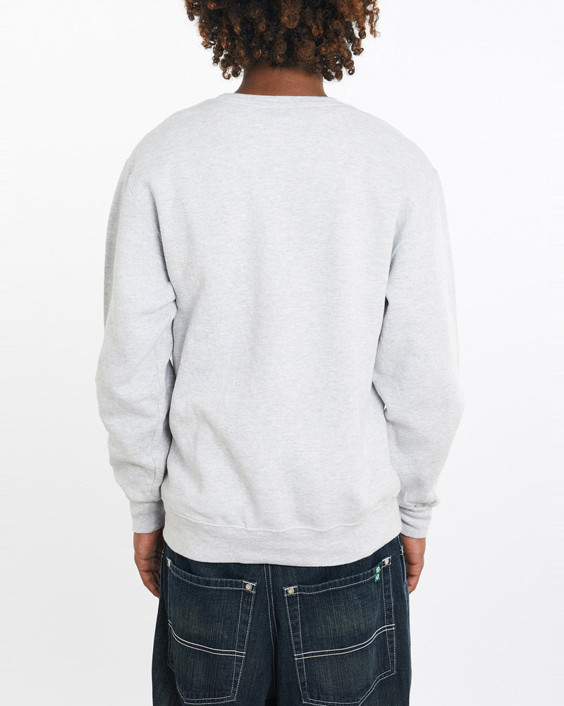 Vintage, Russell, Athletic, Sweatshirt, The Real Deal, size large, colour Grey, newtown, sydney, australia, thrift store, opshop, preloved, secondhand, sustainable, retro, antique, 70s, 80s, 90s, 2000s, 00s, fashion, clothing, streetwear, trendy, garment, style, boutique, store, shop, archive, sale, cheap, best, top, Sweats and hoodies