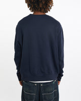 Vintage, Polo, Ralph, Lauren, Sweatshirt, The Real Deal, size large, colour Navy, newtown, sydney, australia, thrift store, opshop, preloved, secondhand, sustainable, retro, antique, 70s, 80s, 90s, 2000s, 00s, fashion, clothing, streetwear, trendy, garment, style, boutique, store, shop, archive, sale, cheap, best, top, Sweats and hoodies