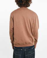 Vintage, 90s, Kitty, Cat, Sweatshirt, The Real Deal, size large, colour Brown, newtown, sydney, australia, thrift store, opshop, preloved, secondhand, sustainable, retro, antique, 70s, 80s, 90s, 2000s, 00s, fashion, clothing, streetwear, trendy, garment, style, boutique, store, shop, archive, sale, cheap, best, top, Sweats and hoodies