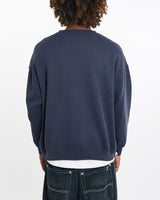 Vintage, 90s, Illinois, Mom, Sweatshirt, The Real Deal, size large, colour Navy, newtown, sydney, australia, thrift store, opshop, preloved, secondhand, sustainable, retro, antique, 70s, 80s, 90s, 2000s, 00s, fashion, clothing, streetwear, trendy, garment, style, boutique, store, shop, archive, sale, cheap, best, top, Sweats and hoodies