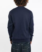 Vintage, 90s, NCAA, Penn, State, Nittany, Lions, Sweatshirt, The Real Deal, size large, colour Navy, newtown, sydney, australia, thrift store, opshop, preloved, secondhand, sustainable, retro, antique, 70s, 80s, 90s, 2000s, 00s, fashion, clothing, streetwear, trendy, garment, style, boutique, store, shop, archive, sale, cheap, best, top, Sweats and hoodies