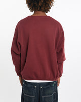 Vintage, 90s, Boston, College, Eagles, Sweatshirt, The Real Deal, size large, colour Burgundy, newtown, sydney, australia, thrift store, opshop, preloved, secondhand, sustainable, retro, antique, 70s, 80s, 90s, 2000s, 00s, fashion, clothing, streetwear, trendy, garment, style, boutique, store, shop, archive, sale, cheap, best, top, Sweats and hoodies