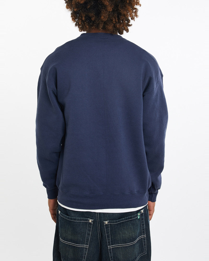 Vintage, 1994, NFL, Chicago, Bears, Sweatshirt, The Real Deal, size large, colour Navy, newtown, sydney, australia, thrift store, opshop, preloved, secondhand, sustainable, retro, antique, 70s, 80s, 90s, 2000s, 00s, fashion, clothing, streetwear, trendy, garment, style, boutique, store, shop, archive, sale, cheap, best, top, Sweats and hoodies