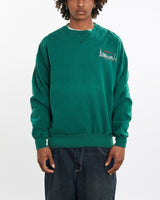 Vintage, 1993, Chicago, Marathon, Sweatshirt, The Real Deal, size large, colour Green, newtown, sydney, australia, thrift store, opshop, preloved, secondhand, sustainable, retro, antique, 70s, 80s, 90s, 2000s, 00s, fashion, clothing, streetwear, trendy, garment, style, boutique, store, shop, archive, sale, cheap, best, top, Sweats and hoodies