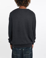 Vintage, 90s, Polo, Ralph, Lauren, Sweater, The Real Deal, size large, colour Grey, newtown, sydney, australia, thrift store, opshop, preloved, secondhand, sustainable, retro, antique, 70s, 80s, 90s, 2000s, 00s, fashion, clothing, streetwear, trendy, garment, style, boutique, store, shop, archive, sale, cheap, best, top, Sweats and hoodies