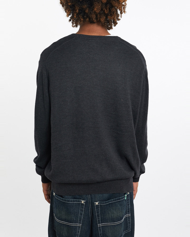 Vintage, 90s, Polo, Ralph, Lauren, Sweater, The Real Deal, size large, colour Grey, newtown, sydney, australia, thrift store, opshop, preloved, secondhand, sustainable, retro, antique, 70s, 80s, 90s, 2000s, 00s, fashion, clothing, streetwear, trendy, garment, style, boutique, store, shop, archive, sale, cheap, best, top, Sweats and hoodies