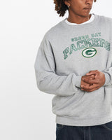 Vintage, NFL, Green, Bay, Packers, Sweatshirt, The Real Deal, size large, colour Grey, newtown, sydney, australia, thrift store, opshop, preloved, secondhand, sustainable, retro, antique, 70s, 80s, 90s, 2000s, 00s, fashion, clothing, streetwear, trendy, garment, style, boutique, store, shop, archive, sale, cheap, best, top, Sweats and hoodies