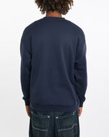 Vintage, 90s, Disney, Winnie, The, Pooh, Sweatshirt, The Real Deal, size large, colour Navy, newtown, sydney, australia, thrift store, opshop, preloved, secondhand, sustainable, retro, antique, 70s, 80s, 90s, 2000s, 00s, fashion, clothing, streetwear, trendy, garment, style, boutique, store, shop, archive, sale, cheap, best, top, Sweats and hoodies