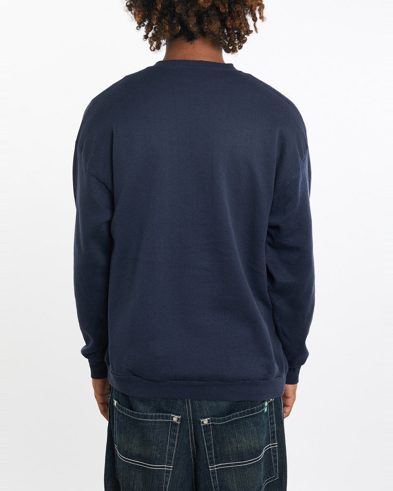 Vintage, 90s, Disney, Winnie, The, Pooh, Sweatshirt, The Real Deal, size large, colour Navy, newtown, sydney, australia, thrift store, opshop, preloved, secondhand, sustainable, retro, antique, 70s, 80s, 90s, 2000s, 00s, fashion, clothing, streetwear, trendy, garment, style, boutique, store, shop, archive, sale, cheap, best, top, Sweats and hoodies