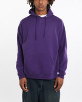 Vintage, Russell, Athletic, Hooded, Sweatshirt, The Real Deal, size large, colour Purple, newtown, sydney, australia, thrift store, opshop, preloved, secondhand, sustainable, retro, antique, 70s, 80s, 90s, 2000s, 00s, fashion, clothing, streetwear, trendy, garment, style, boutique, store, shop, archive, sale, cheap, best, top, Sweats and hoodies