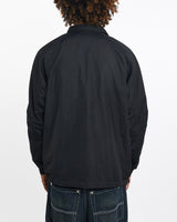 Vintage, 90s, Nike, Coaches, Jacket, The Real Deal, size large, colour Black, newtown, sydney, australia, thrift store, opshop, preloved, secondhand, sustainable, retro, antique, 70s, 80s, 90s, 2000s, 00s, fashion, clothing, streetwear, trendy, garment, style, boutique, store, shop, archive, sale, cheap, best, top, Jackets