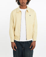 Vintage, 90s, Polo, Ralph, Lauren, Harrington, Jacket, The Real Deal, size medium, colour Beige, newtown, sydney, australia, thrift store, opshop, preloved, secondhand, sustainable, retro, antique, 70s, 80s, 90s, 2000s, 00s, fashion, clothing, streetwear, trendy, garment, style, boutique, store, shop, archive, sale, cheap, best, top, Jackets