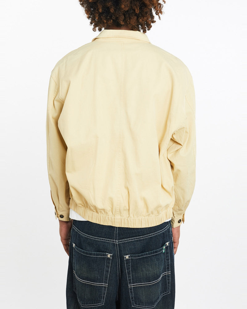 Vintage, 90s, Polo, Ralph, Lauren, Harrington, Jacket, The Real Deal, size medium, colour Beige, newtown, sydney, australia, thrift store, opshop, preloved, secondhand, sustainable, retro, antique, 70s, 80s, 90s, 2000s, 00s, fashion, clothing, streetwear, trendy, garment, style, boutique, store, shop, archive, sale, cheap, best, top, Jackets