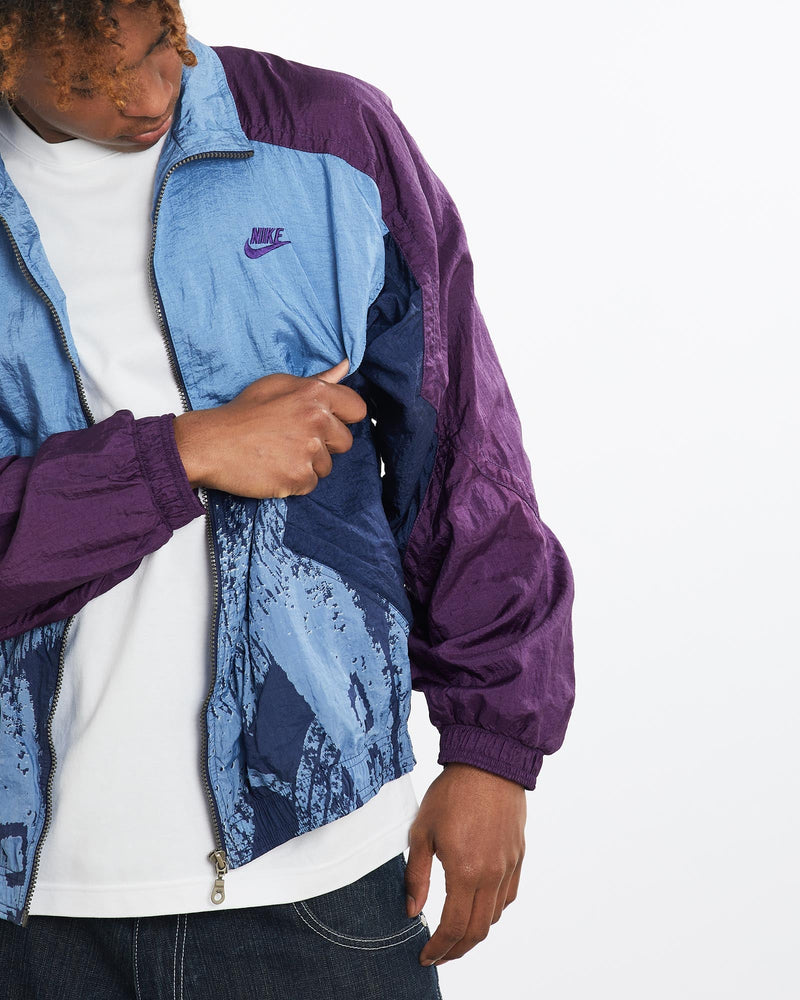 Vintage, 90s, Nike, Jacket, The Real Deal, size large, colour Multicolour, newtown, sydney, australia, thrift store, opshop, preloved, secondhand, sustainable, retro, antique, 70s, 80s, 90s, 2000s, 00s, fashion, clothing, streetwear, trendy, garment, style, boutique, store, shop, archive, sale, cheap, best, top, Jackets