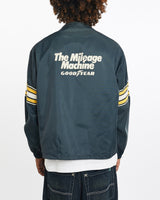 Vintage, 80s, Goodyear, Coaches, Jacket, The Real Deal, size large, colour Navy, newtown, sydney, australia, thrift store, opshop, preloved, secondhand, sustainable, retro, antique, 70s, 80s, 90s, 2000s, 00s, fashion, clothing, streetwear, trendy, garment, style, boutique, store, shop, archive, sale, cheap, best, top, Jackets