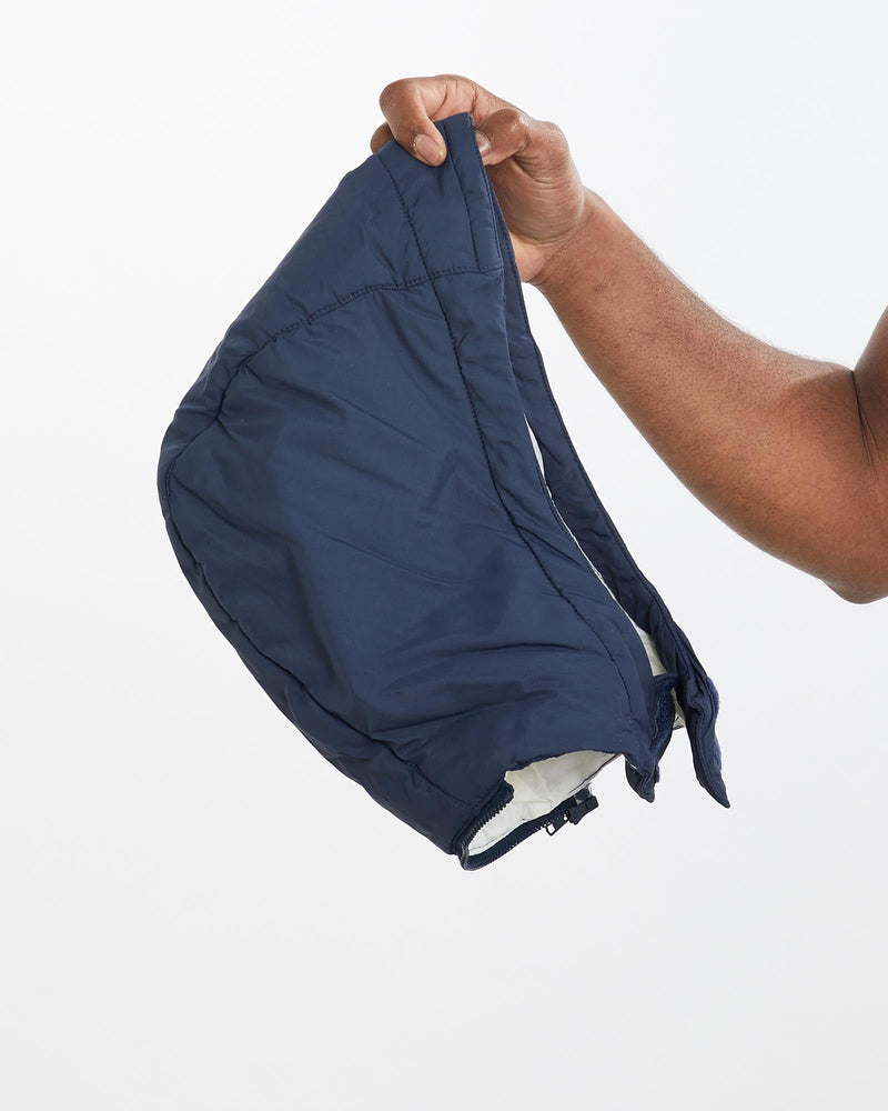 Vintage, Nike, Tech, Puffer, Jacket, The Real Deal, size large, colour Navy, newtown, sydney, australia, thrift store, opshop, preloved, secondhand, sustainable, retro, antique, 70s, 80s, 90s, 2000s, 00s, fashion, clothing, streetwear, trendy, garment, style, boutique, store, shop, archive, sale, cheap, best, top, Jackets