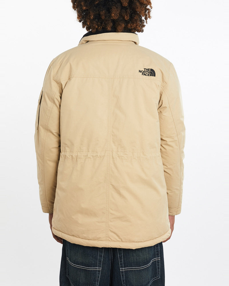 Vintage, The, North, Face, Puffer, Jacket, The Real Deal, size medium, colour Beige, newtown, sydney, australia, thrift store, opshop, preloved, secondhand, sustainable, retro, antique, 70s, 80s, 90s, 2000s, 00s, fashion, clothing, streetwear, trendy, garment, style, boutique, store, shop, archive, sale, cheap, best, top, Jackets