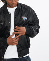 Vintage, 80s, Columbia, Classic, Chevy, Club, Satin, Bomber, Jacket, The Real Deal, size large, colour Black, newtown, sydney, australia, thrift store, opshop, preloved, secondhand, sustainable, retro, antique, 70s, 80s, 90s, 2000s, 00s, fashion, clothing, streetwear, trendy, garment, style, boutique, store, shop, archive, sale, cheap, best, top, Jackets