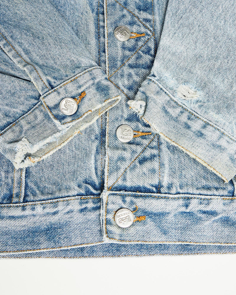 Vintage, 90s, NBA, Indiana, Pacers, Denim, Jacket, The Real Deal, size large, colour Blue, newtown, sydney, australia, thrift store, opshop, preloved, secondhand, sustainable, retro, antique, 70s, 80s, 90s, 2000s, 00s, fashion, clothing, streetwear, trendy, garment, style, boutique, store, shop, archive, sale, cheap, best, top, Jackets