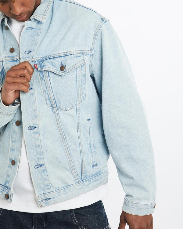 Vintage, 90s, Levi's, Denim, Jacket, The Real Deal, size large, colour Blue, newtown, sydney, australia, thrift store, opshop, preloved, secondhand, sustainable, retro, antique, 70s, 80s, 90s, 2000s, 00s, fashion, clothing, streetwear, trendy, garment, style, boutique, store, shop, archive, sale, cheap, best, top, Jackets