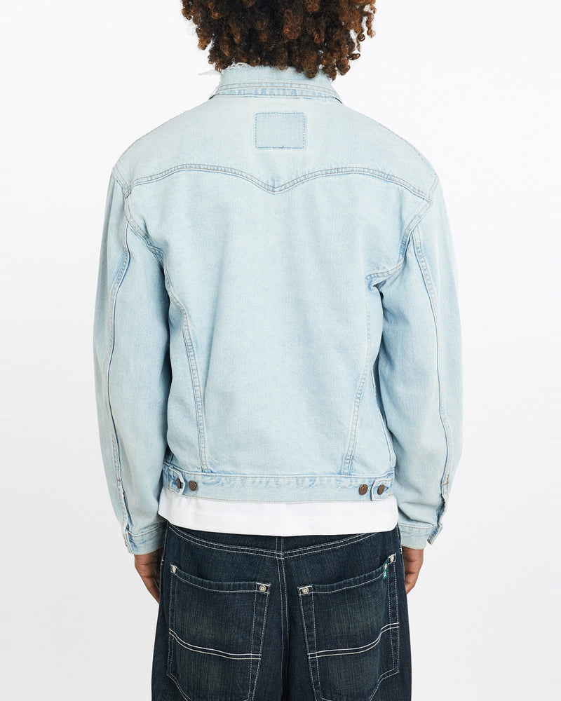 Vintage, 90s, Levi's, Denim, Jacket, The Real Deal, size large, colour Blue, newtown, sydney, australia, thrift store, opshop, preloved, secondhand, sustainable, retro, antique, 70s, 80s, 90s, 2000s, 00s, fashion, clothing, streetwear, trendy, garment, style, boutique, store, shop, archive, sale, cheap, best, top, Jackets