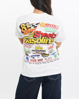 Vintage, Racing, Tee, The Real Deal, size double extra small, colour White, newtown, sydney, australia, thrift store, opshop, preloved, secondhand, sustainable, retro, antique, 70s, 80s, 90s, 2000s, 00s, fashion, clothing, streetwear, trendy, garment, style, boutique, store, shop, archive, sale, cheap, best, top, T-Shirts