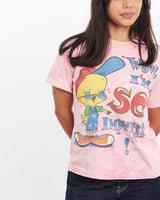 Vintage, 1997, Looney, Tunes, Tweety, Tee, The Real Deal, size double extra small, colour Pink, newtown, sydney, australia, thrift store, opshop, preloved, secondhand, sustainable, retro, antique, 70s, 80s, 90s, 2000s, 00s, fashion, clothing, streetwear, trendy, garment, style, boutique, store, shop, archive, sale, cheap, best, top, T-Shirts