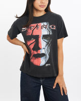 Vintage, 90s, WCW, Sting', Wrestling, Tee, The Real Deal, size double extra small, colour Black, newtown, sydney, australia, thrift store, opshop, preloved, secondhand, sustainable, retro, antique, 70s, 80s, 90s, 2000s, 00s, fashion, clothing, streetwear, trendy, garment, style, boutique, store, shop, archive, sale, cheap, best, top, T-Shirts