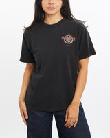 Vintage, 90s, Hard, Rock, Cafe, Chicago, Tee, The Real Deal, size double extra small, colour Black, newtown, sydney, australia, thrift store, opshop, preloved, secondhand, sustainable, retro, antique, 70s, 80s, 90s, 2000s, 00s, fashion, clothing, streetwear, trendy, garment, style, boutique, store, shop, archive, sale, cheap, best, top, T-Shirts