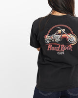 Vintage, 90s, Hard, Rock, Cafe, Chicago, Tee, The Real Deal, size double extra small, colour Black, newtown, sydney, australia, thrift store, opshop, preloved, secondhand, sustainable, retro, antique, 70s, 80s, 90s, 2000s, 00s, fashion, clothing, streetwear, trendy, garment, style, boutique, store, shop, archive, sale, cheap, best, top, T-Shirts