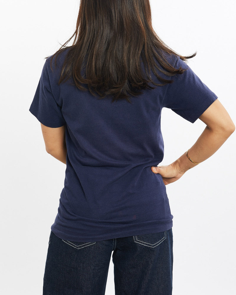 Vintage, 80s, NCAA, Clemson, Tigers, Tee, The Real Deal, size double extra small, colour Navy, newtown, sydney, australia, thrift store, opshop, preloved, secondhand, sustainable, retro, antique, 70s, 80s, 90s, 2000s, 00s, fashion, clothing, streetwear, trendy, garment, style, boutique, store, shop, archive, sale, cheap, best, top, T-Shirts