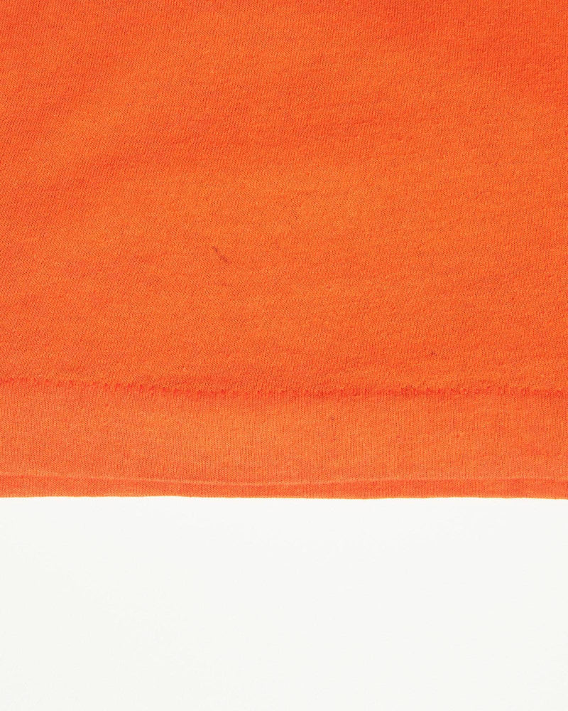 Vintage, 80s, WYCO, Football, Tee, The Real Deal, size extra small, colour Orange, newtown, sydney, australia, thrift store, opshop, preloved, secondhand, sustainable, retro, antique, 70s, 80s, 90s, 2000s, 00s, fashion, clothing, streetwear, trendy, garment, style, boutique, store, shop, archive, sale, cheap, best, top, T-Shirts