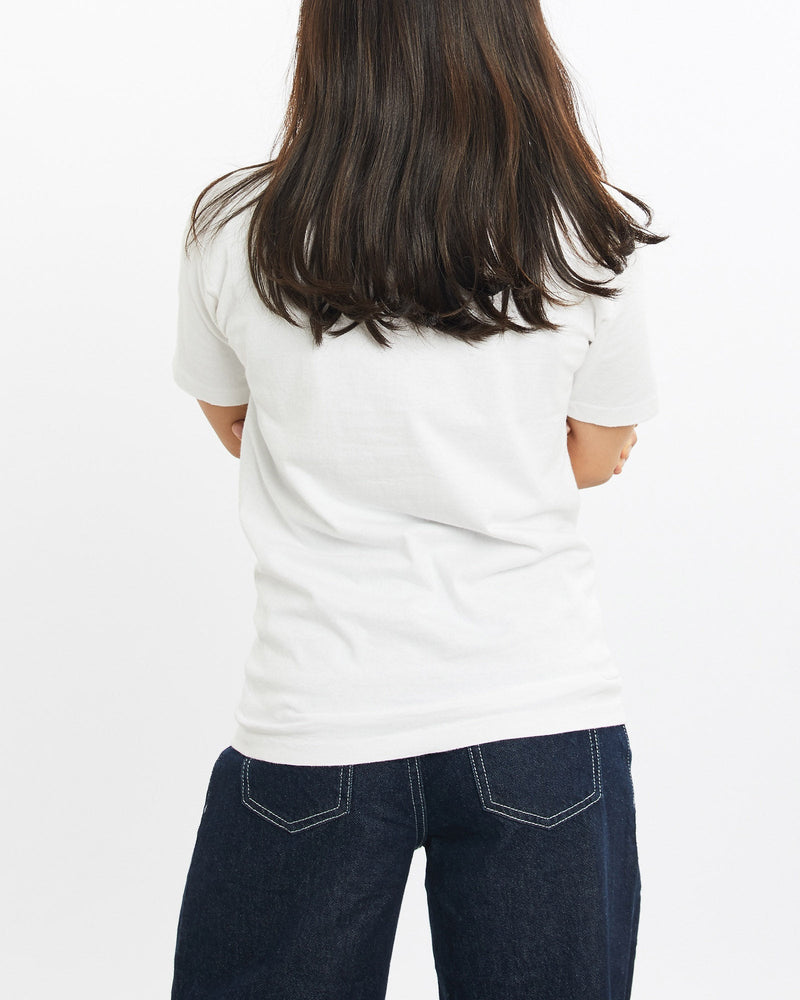 Vintage, 90s, Hot, Shot, Basketball, Tee, The Real Deal, size double extra small, colour White, newtown, sydney, australia, thrift store, opshop, preloved, secondhand, sustainable, retro, antique, 70s, 80s, 90s, 2000s, 00s, fashion, clothing, streetwear, trendy, garment, style, boutique, store, shop, archive, sale, cheap, best, top, T-Shirts