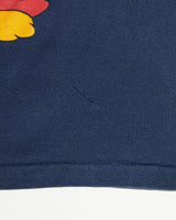 Vintage, 90s, Disney, Mickey, Mouse, Fantasia, Tee, The Real Deal, size double extra small, colour Navy, newtown, sydney, australia, thrift store, opshop, preloved, secondhand, sustainable, retro, antique, 70s, 80s, 90s, 2000s, 00s, fashion, clothing, streetwear, trendy, garment, style, boutique, store, shop, archive, sale, cheap, best, top, T-Shirts