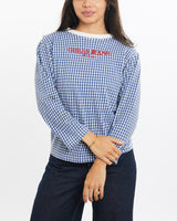 Vintage, 90s, Guess, Jeans, U.S.A., Long, Sleeve, Tee, The Real Deal, size double extra small, colour Blue, newtown, sydney, australia, thrift store, opshop, preloved, secondhand, sustainable, retro, antique, 70s, 80s, 90s, 2000s, 00s, fashion, clothing, streetwear, trendy, garment, style, boutique, store, shop, archive, sale, cheap, best, top, T-Shirts