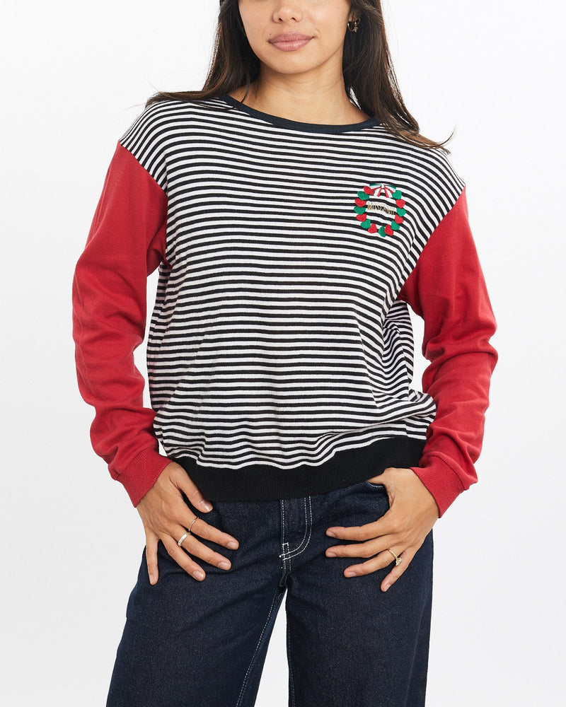 Vintage, Moschino, Sweatshirt, The Real Deal, size double extra small, colour Multicolour, newtown, sydney, australia, thrift store, opshop, preloved, secondhand, sustainable, retro, antique, 70s, 80s, 90s, 2000s, 00s, fashion, clothing, streetwear, trendy, garment, style, boutique, store, shop, archive, sale, cheap, best, top, Sweats and hoodies