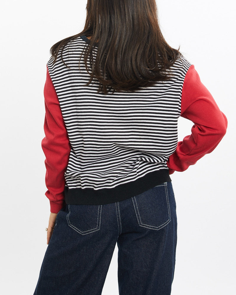 Vintage, Moschino, Sweatshirt, The Real Deal, size double extra small, colour Multicolour, newtown, sydney, australia, thrift store, opshop, preloved, secondhand, sustainable, retro, antique, 70s, 80s, 90s, 2000s, 00s, fashion, clothing, streetwear, trendy, garment, style, boutique, store, shop, archive, sale, cheap, best, top, Sweats and hoodies