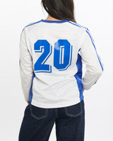 Vintage, Adidas, NISHIYA, Football, Club, Jersey, The Real Deal, size double extra small, colour White, newtown, sydney, australia, thrift store, opshop, preloved, secondhand, sustainable, retro, antique, 70s, 80s, 90s, 2000s, 00s, fashion, clothing, streetwear, trendy, garment, style, boutique, store, shop, archive, sale, cheap, best, top, T-Shirts