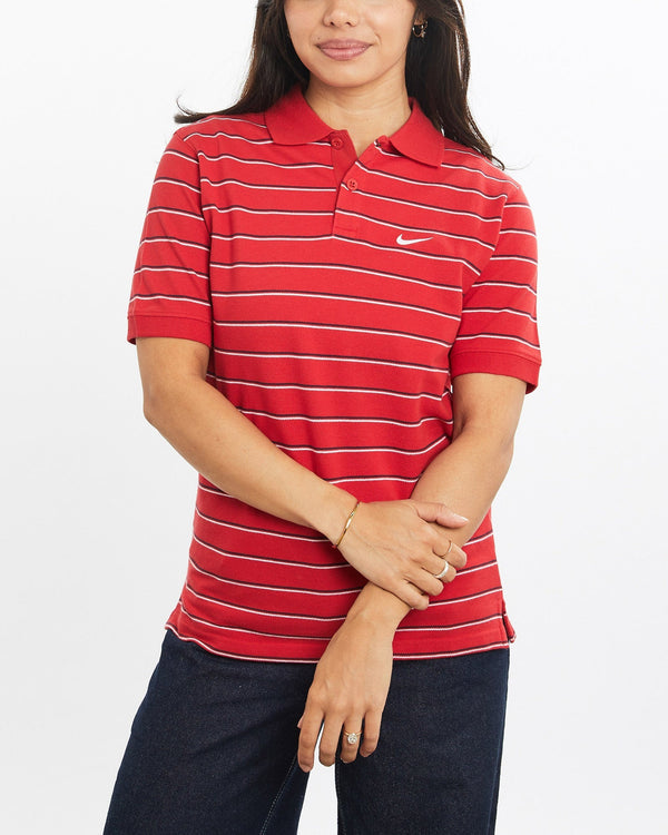 Vintage, Nike, Short, Sleeve, Polo, Shirt, The Real Deal, size double extra small, colour Red, newtown, sydney, australia, thrift store, opshop, preloved, secondhand, sustainable, retro, antique, 70s, 80s, 90s, 2000s, 00s, fashion, clothing, streetwear, trendy, garment, style, boutique, store, shop, archive, sale, cheap, best, top, Shirts