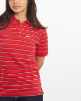 Vintage, Nike, Short, Sleeve, Polo, Shirt, The Real Deal, size double extra small, colour Red, newtown, sydney, australia, thrift store, opshop, preloved, secondhand, sustainable, retro, antique, 70s, 80s, 90s, 2000s, 00s, fashion, clothing, streetwear, trendy, garment, style, boutique, store, shop, archive, sale, cheap, best, top, Shirts