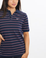 Vintage, Nike, Short, Sleeve, Polo, Shirt, The Real Deal, size double extra small, colour Navy, newtown, sydney, australia, thrift store, opshop, preloved, secondhand, sustainable, retro, antique, 70s, 80s, 90s, 2000s, 00s, fashion, clothing, streetwear, trendy, garment, style, boutique, store, shop, archive, sale, cheap, best, top, Shirts