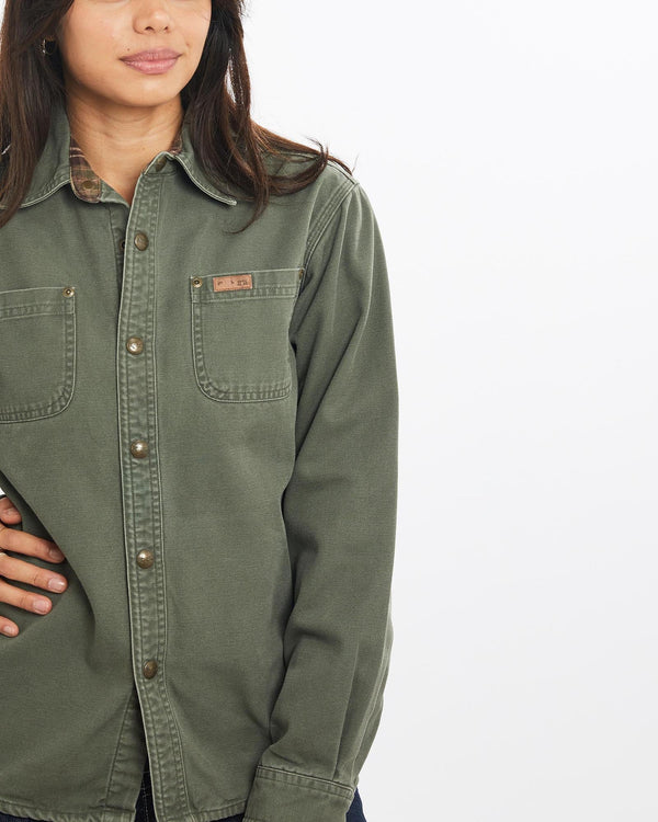 Vintage, Carhartt, Button, Up, Shirt, The Real Deal, size double extra small, colour Green, newtown, sydney, australia, thrift store, opshop, preloved, secondhand, sustainable, retro, antique, 70s, 80s, 90s, 2000s, 00s, fashion, clothing, streetwear, trendy, garment, style, boutique, store, shop, archive, sale, cheap, best, top, Shirts