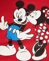 Vintage, 90s, Disney, Mickey, Mouse, Sweatshirt, The Real Deal, size double extra small, colour Red, newtown, sydney, australia, thrift store, opshop, preloved, secondhand, sustainable, retro, antique, 70s, 80s, 90s, 2000s, 00s, fashion, clothing, streetwear, trendy, garment, style, boutique, store, shop, archive, sale, cheap, best, top, Sweats and hoodies